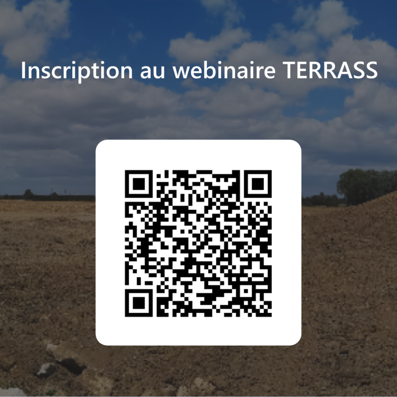QR Code inscription webinaire Terrass